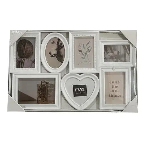 Фоторамка EVG Inno ZB-7-3455 White Collage 7 (ZB-7-3455) - фото 1
