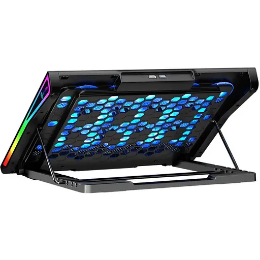 Охлаждающая подставка для ноутбука до 17.3 дюймов GamePro GPCP-1140 15xfans - фото 3