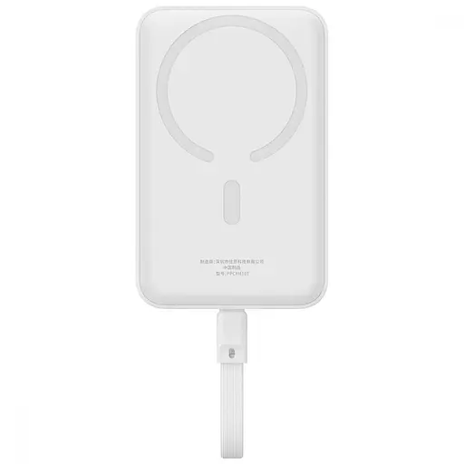 Павербанк Baseus Magnetic Mini White 10 000 mAh / 30 Вт (P1002210B223-00) - фото 6