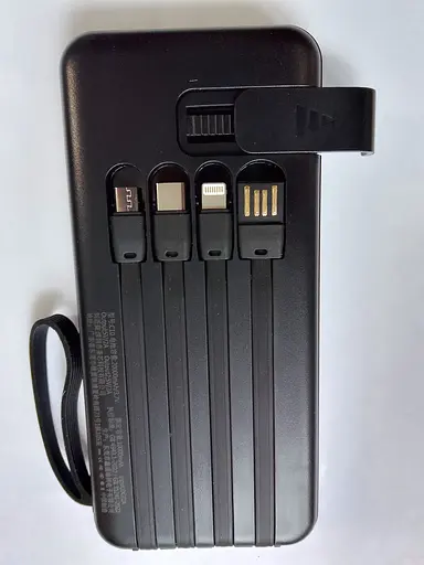 Power Bank 20000 mAh павербанк с экраном LVR 015 Black (17551) - фото 2