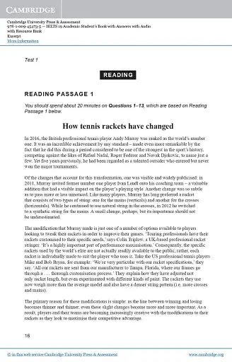 Cambridge Practice Tests IELTS 19 Academic with Answers With Audio with Resource Bank - фото 9