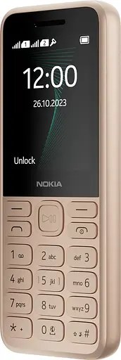 Мобільний телефон Nokia 130 Dual Sim 2023 Light Gold UA UCRF - фото 3