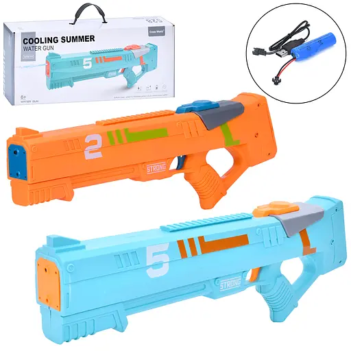 Водяний акумуляторний бластер, 51 см, USB-зарядка, 78828 (В асортименті) - фото 2