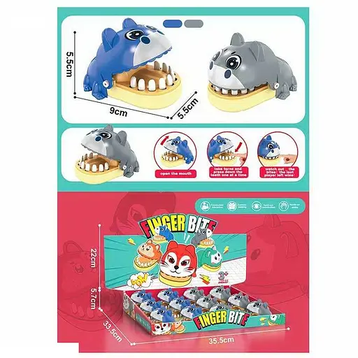 Настольная игра Зубастик Бульдог, X023-83C - фото 2