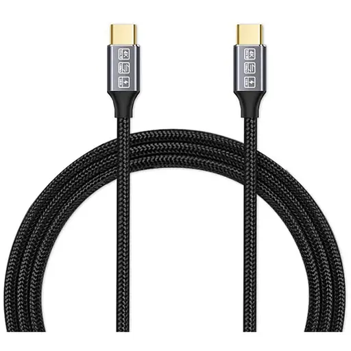 Кабель USB-C - USB-C 3.1 Gen2 10Gbps Передача даних, 100W 20V/5A 3.3ft USB Type C PD Швидкий зарядний кабель 4K Відеовихід