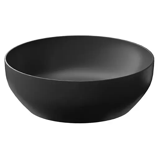 Умивальник на стільницю Cersanit Larga круглий 40х40 см Антрацит матовий K677-019 30412 - фото 1