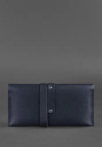 Кожаный тревел-кейс Voyager 1.0 темно-синий - фото 4