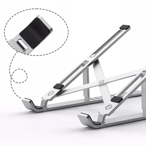 Підставка для ноутбуку WIWU S400 Laptop stand Silver - фото 5