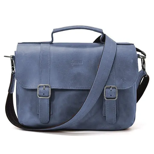 Мужская сумка-портфель на плечо с ручкой TARWA 32х25х7 см sum0028198 - фото 1