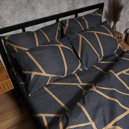 Набір наволочок Moon&Star Мікросатин Premium Deep Blue Luxe 40х40 см 2 шт - фото 2