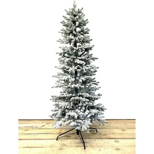 Ялинка Hvoya Traditional Slim лита 180 см засніжена