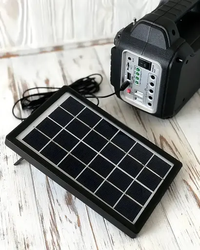 Зарядна станція NNS NS-S56LS + сонячна панель + 4 лампи + ліхтар - фото 7