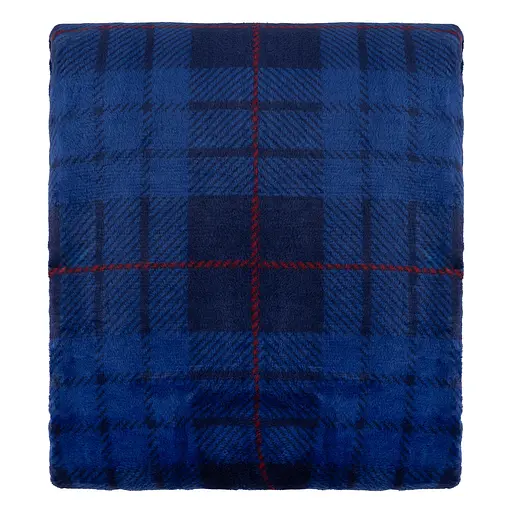 Плед Ardesto Flannel 160х200 см 100% полиэстер клеточка синий (ART0134PB) - фото 2