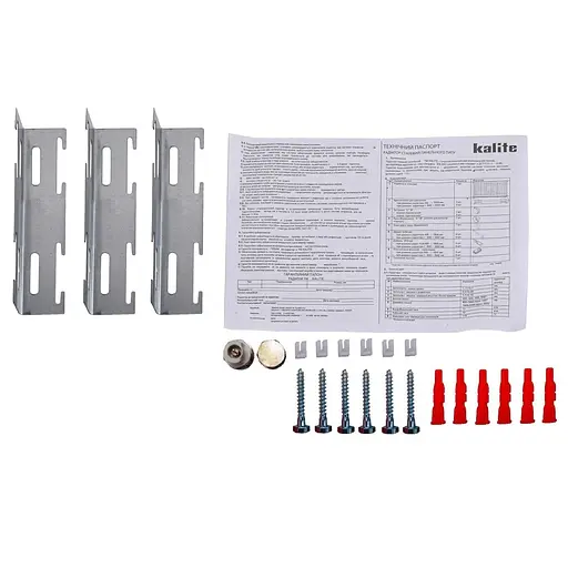 Радіатор сталевий панельний Kalite 33 бок 300x3000 000014357, Білий - фото 2