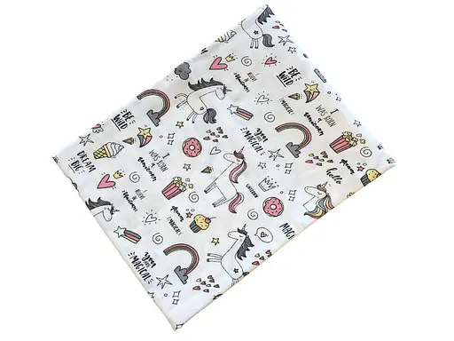 Муслиновая пеленка Moontime "Единороги" - фото 1