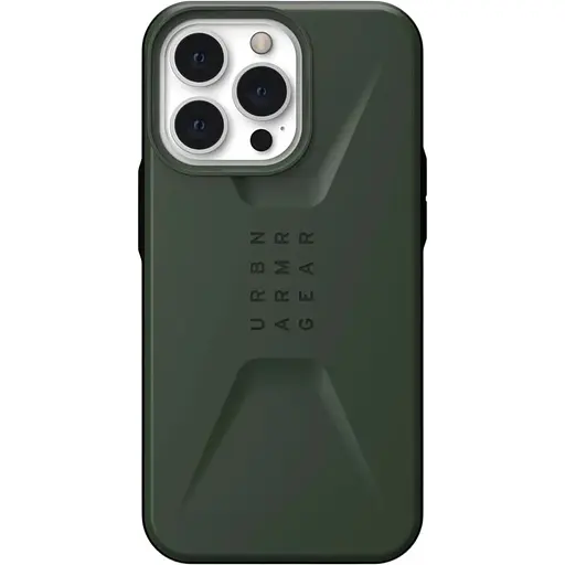 Оригінальний провоударний чохол UAG Civilian для iPhone 13 Pro (6.1") Olive (11315D117272)