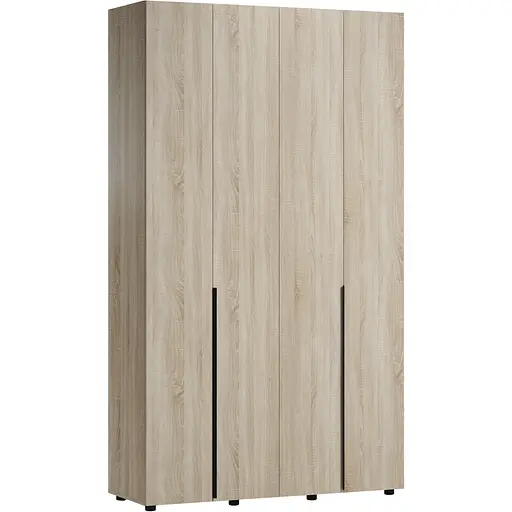 Шафа для одягу Ліра 140 4-х дверна Orange-Line 1382х500х2400 Дуб сонома