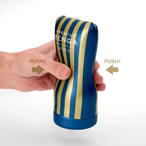 Мастурбатор Tenga Premium Air Flow Cup прозорий - фото 8