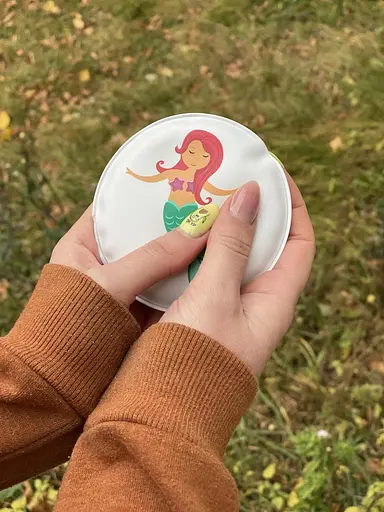 Сольова грілка кишенькова для рук Русалка 2 шт. комплект пара - фото 4