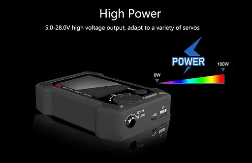 Цифровой сервотестер ToolKitRC ST8 для FPV черный (18763) - фото 6