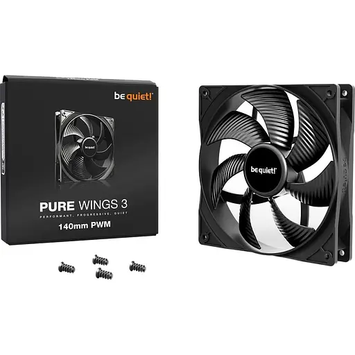 Вентилятор Be quiet! PURE WINGS 3 140mm PWM (BL108) - фото 5