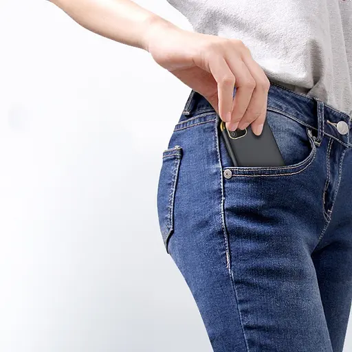 Чехол-аккумулятор XON PowerCase для iPhone 12 5500 mAh Черный/Золотой (PCBS1112155G 2988) - фото 6