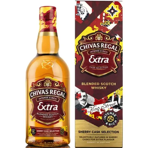 Віскі Chivas Regal Extra, в коробці, 40%, 0,7 л (661244)