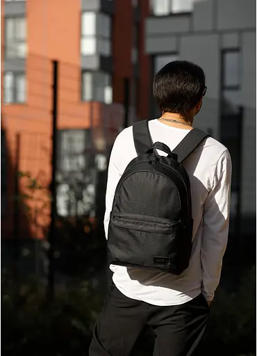 Чоловічий рюкзак Sambag ZARD LST чорний 46 х 28 х 13 см (25018065m) - фото 4