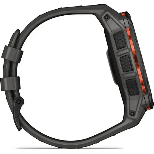 Смарт-часы Garmin Instinct 3 50mm Solar Black with Charcoal Band 010-02935-00 - фото 4