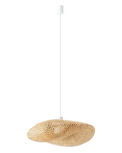 Подвесной светильник, люстра Nowodvorski 11396 Havana M E27 1x25W IP20 Бежевый - фото 1