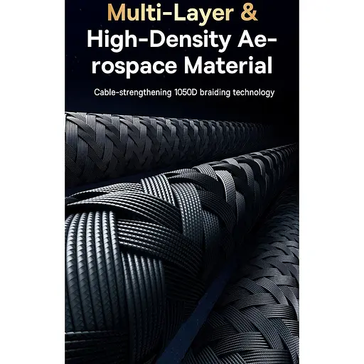 Кабель Baseus Unbreakable USB-C to USB-C 100W 2m Stellar White (P10355800221-01) [152050] - фото 15