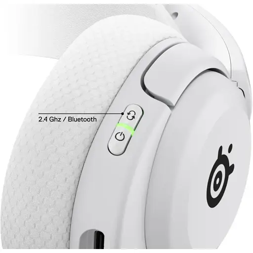 Игровая гарнитура SteelSeries Arctis Nova 5 Wireless White MultiPlatform - фото 5