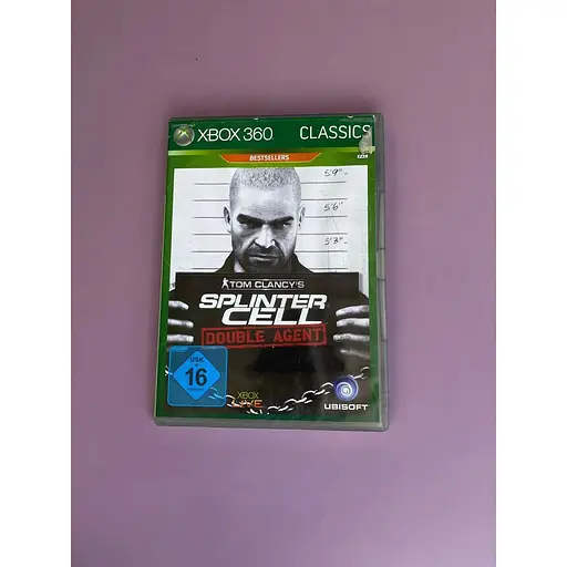 Диск с игрой на Xbox 360 лицензия Tom Clancy’s Splinter Cell: Double Agent, игра на Xbox 360 Tom Clancy’s