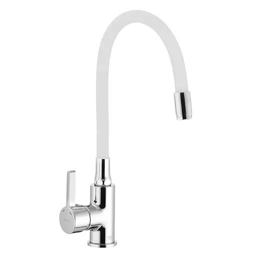 Смеситель для кухни с силиконовым изливом Ibergrif M22112-3 IB0069, Хром - фото 1