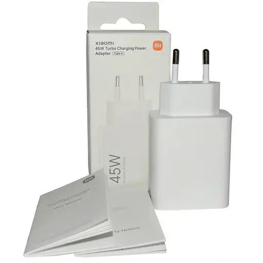 Сетевое зарядное устройство для Xiaomi BHR07SLEU Original 45Вт Turbo Charging Блок питания USB-A - фото 1
