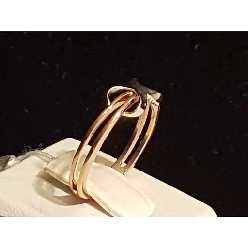 Золоте кільце Столична Ювелірна Фабрика Нескінченність. 146000 16 17,5 - фото 3