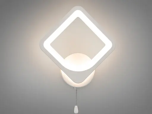 Світлодіодний смарт світильник приліжковий, 17 Вт, білий - фото 1