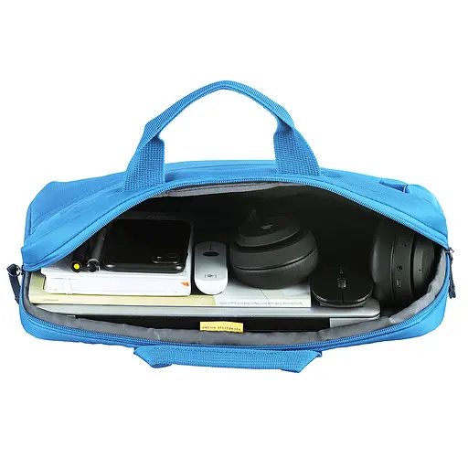 Сумка Idea 15.6", голубая + беспроводная мышь Tucano teh0014532 - фото 4