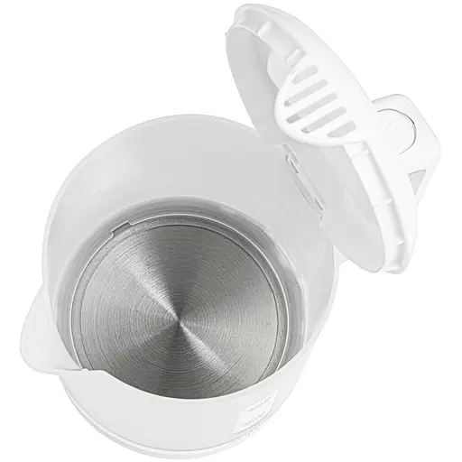 Электрочайник Adler AD 1381 дорожный 900 Вт 0.5 л 2 чашки ложка белый - фото 5