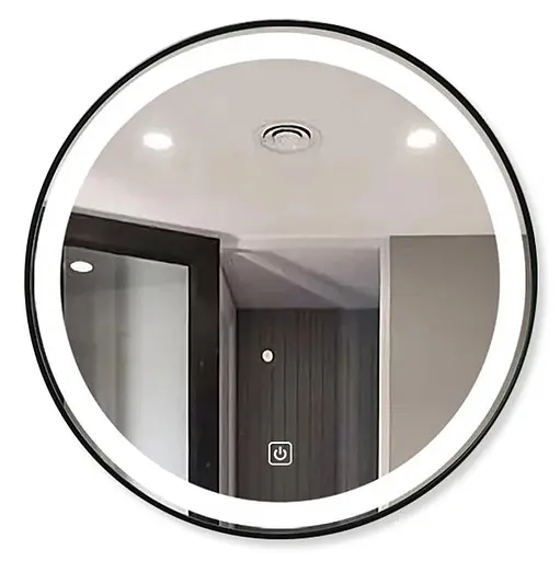 Дзеркало Dusel DE-M2071D Ø100 см, Білий - фото 1