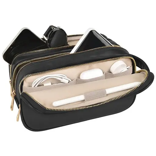 Сумка WIWU Salem Pouch LUX Black - фото 2