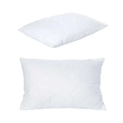 Подушка "Белоснежка" микрофибра, силиконизированное волокно, молния, 40х60см, белая 3010086