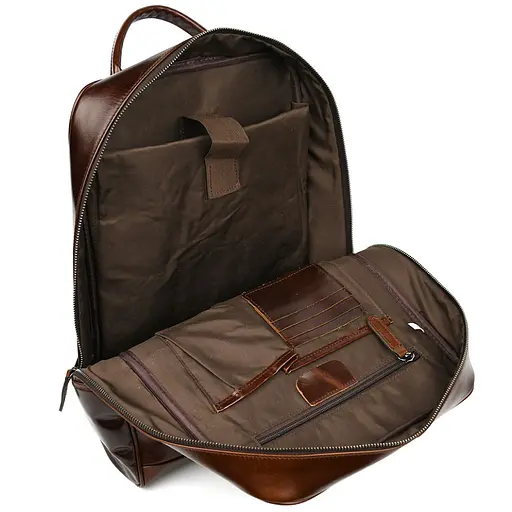 Рюкзак из натуральной кожи Bexhill 40х29х12 см sum0028434 - фото 2