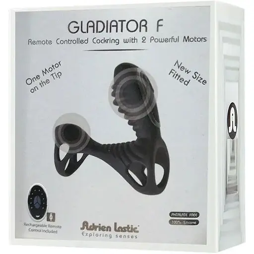 Насадка на член с вибрацией Adrien Lastic Gladiator - фото 7