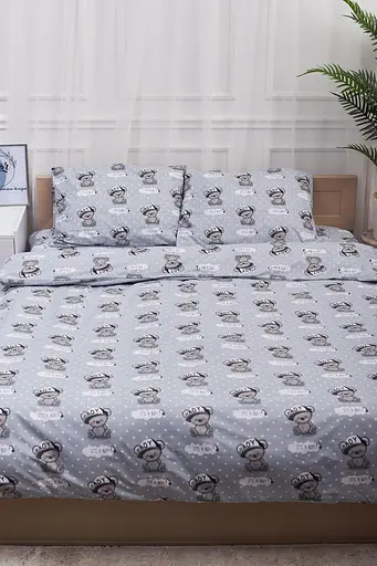 Пододеяльник Moon&Star Бязь Gold Люкс Teddy Boy King Size 220x240 см - фото 2