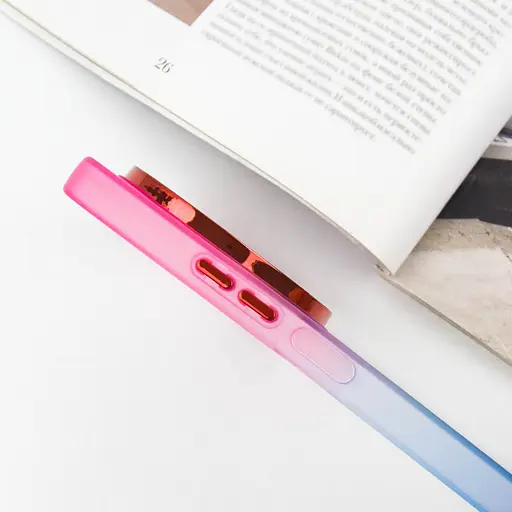 Чохол Epik TPU+PC Fresh sip series для Xiaomi Redmi A3 Синій/Рожевий - фото 4