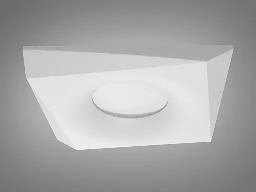 Чудової якості і стилю точковий світильник серія "Аluminium", білий - фото 2