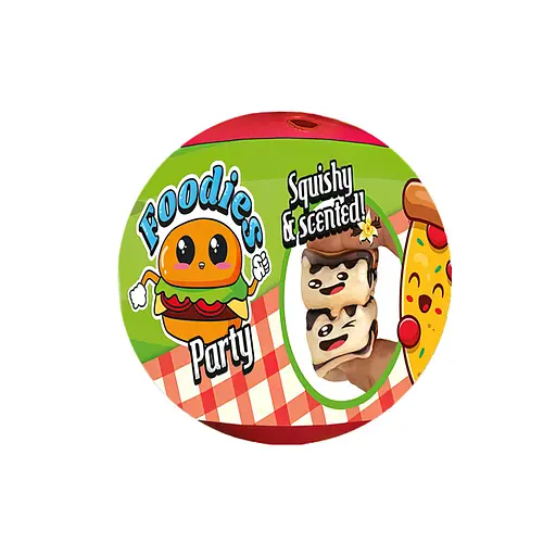 Игрушка-сюрприз в шаре COOL THINGS серии Foodies – СМЕШНЫЕ НЯМКИ (в ассортименте)
