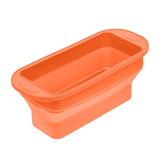 Форма для выпечки хлеба силиконовая 29.5х12.3х11 см, Profsil Оранжевый 86798 - фото 1