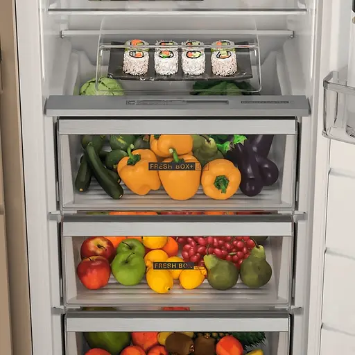 Холодильна камера Whirlpool вбудована, 177x54х54, 314л, А++, ST, інв., білий - фото 5